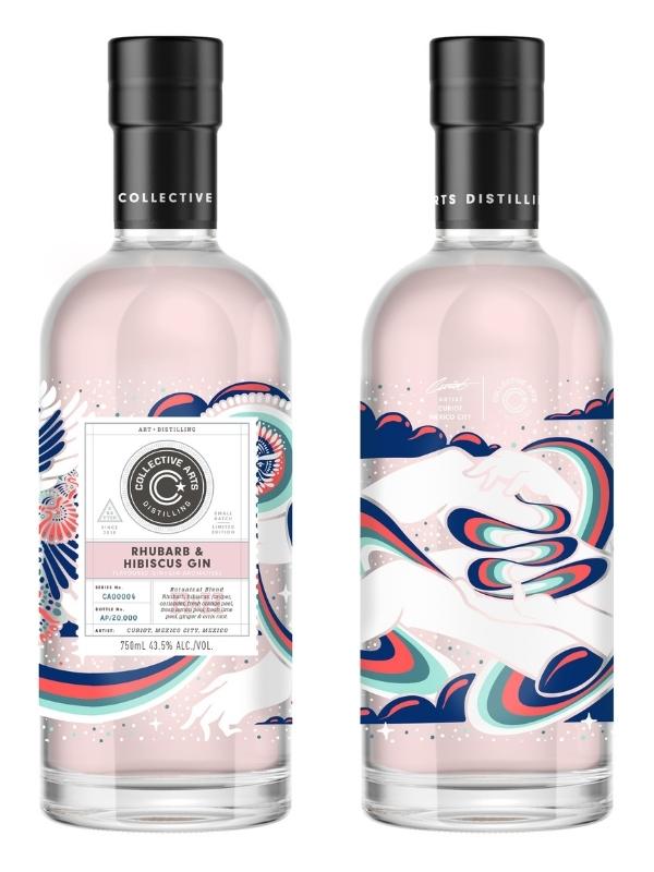 Collective Arts- RHUBARB & HIBISCUS GIN